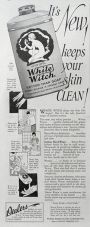 1926 White Witch Soap Ad ~ Keeps Your Skin Clean