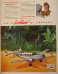 1941 Lockheed Aircraft Hudson Airplane Ad