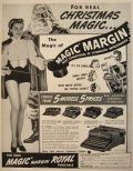 1939 Royal Portable Typewriter Ad ~ Magic Margin