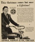 1939 Vintage Schwinn Motorbike Ad