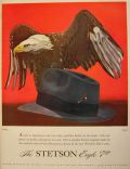1942 Vintage Stetson Eagle Hat Ad