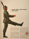 1942 WWII Texaco Ad ~ What a 