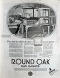 1923 Round Oak Gas Ranges Ad ~ It Couldn't Be Done