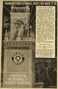 1897 Pabst Malt Extract Best Tonic Ad ~ Light of Liberty 1776