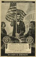 1898 Pabst Malt Extract Best Tonic Ad ~ Abe Lincoln