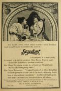 1898 Sozodont Dentrifice Ad~ Quotes from Actresses