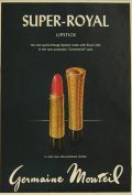 1958 Vintage Germaine Monteil Lipstick Ad
