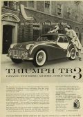 1958 Triumph TR-3 Hard Top Ad