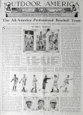 1911 All-America Baseball Team Illustrated Article ~ Honus Wagner, Ty Cobb, etc.