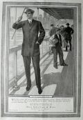 1911 Hart Schaffner, & Marx Men's Clothing Ad ~ New York Ferry