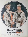 Listing for Ron ~ 1917 Leyendecker Navy Enlistment Ad + Leyendecker Kite Ad