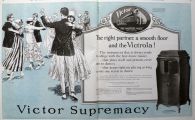 1917 Victor Victrola Ad ~ Norman Price Dancing Couples