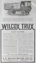 1911 Wilcox Trux Ad ~ Sherwin Williams Truck