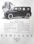 1923 Cadillac V-63 Suburban Ad ~ Expect Great Things