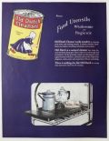 1923 Old Dutch Cleanser Ad ~ Wholesome & Hygienic Utensils