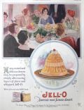 1923 Jello Ad ~ Varied Desserts ~ John Newton Howitt