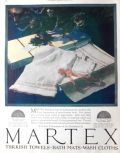 1923 Martex Towels Ad ~ Matched Sets