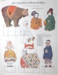 1923 Jack & Jill & Bumbo the Bear Paper Dolls