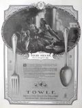1923 Towle Silverware Ad ~ Virginia Carvel & Lady Mary