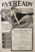 191 WWI Eveready Daylo Flashlight Ad