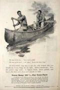 1905 Ivory Soap Ad ~ Men in Canoe