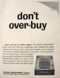 1965 Kodak Readyprint Office Copier Ad