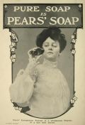 1903 Pears Soap Ad ~ Woman Looks Into Mirror