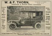 1904 W & F Thorn Auto Ad