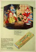 1927 Wrigley's Double Mint Gum Ad ~ Mother Goose Up-To-Date ~ Song of Sixpence