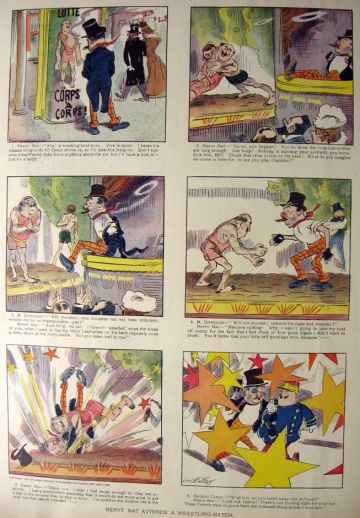 1907 Nervy Nat Comic Strip ~ James Montgomery Flagg