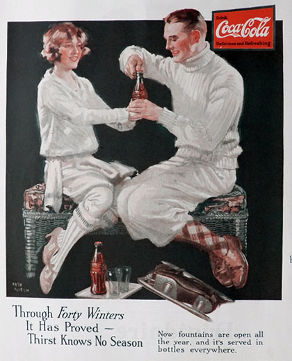 1926 Coca Cola Coke Ad ~ Fred Mizen