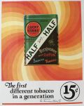 1926 Lucky Strike Half & Half Tobacco Ad