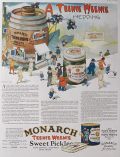 1926 Monarch Teenie Weenie Pickles Ad ~ Wm. Donahey