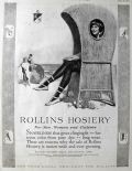 1923 Rollins Hosiery Ad ~ Andrew Loomis