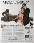 1926 Stewart Warner Radio Ad ~ Andrew Loomis