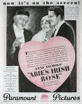 1928 Movie Ad ~ Abie's Irish Rose ~ Jean Hersholt