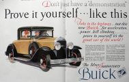 1928 Silver Anniversary Buick Ad