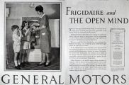 1928 GM Frigidaire Refrigerator Ad ~ Great Photo