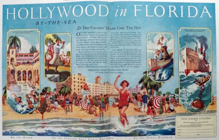 1926 Hollywood By The Sea, Florida Ad
