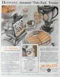 1929 Vintage Hotpoint Tick-Tock Toaster Ad
