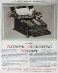 1929 National Cash Register Ad ~ Accounting Machine