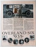 1926 Willys Overland Six Ad ~ First in Beauty