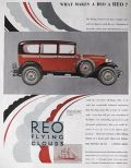 1929 Reo Flying Cloud Sport Sedan Ad