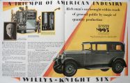 1928 Willys Knight Standard Six Coach Ad