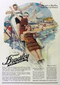 1923 Bradley Vintage Swimsuits Ad