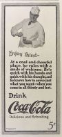 1923 Coca Cola Coke Ad ~ Soda Jerk