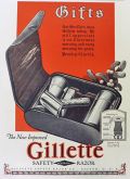 1923 Gillette Safety Razor Ad ~ New Improved