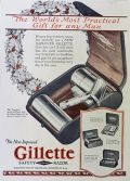 1924 Gillette Safety Razor Ad ~ Practical Gift