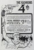 1906 Harrington Richardson Revolver Ad ~ Young Boy on July 4th