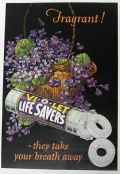 1926 Lifesavers Violet Candy Ad ~ Fragrant!